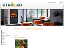 Tablet Screenshot of ofenbauer.at